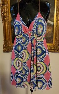 NWOT Ocean Drive Leather Straps Dress